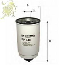 PP 848 FILTRON Фильтр топливный (B3G004PR)/LA FF 5317